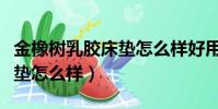 金橡树乳胶床垫怎么样好用吗(金橡树乳胶床垫怎么样)