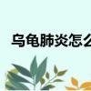 乌龟肺炎怎么治疗最好（乌龟肺炎怎么治）