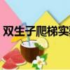 双生子爬梯实验过程简述（双生子爬梯实验）