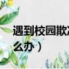 遇到校园欺凌怎么办50字（遇到校园欺凌怎么办）