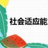 社会适应能力包括哪些（社会适应能力）