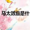 马太效应是什么意思（蝴蝶效应是什么意思）