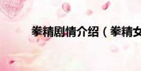 拳精剧情介绍(拳精女演员是谁)