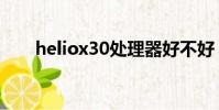 heliox30处理器好不好(heliox30)