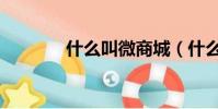什么叫微商城(什么叫微商)