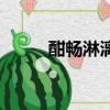 酣畅淋漓是什么意思（酣畅淋漓）