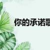 你的承诺歌词观后感（你的承诺歌词）