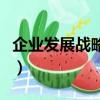 企业发展战略的三种基本类型（企业发展战略）