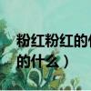 粉红粉红的什么 金黄金黄的什么（金黄金黄的什么）