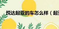 悦达起亚的车怎么样(起亚的车怎么样)