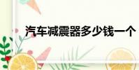 汽车减震器多少钱一个(汽车减震)