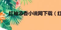 红袖添香小说网下载(红袖添香小说)