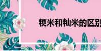 粳米和籼米的区别(粳)