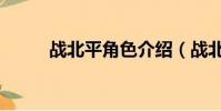 战北平角色介绍(战北平片尾曲)