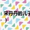 宋丹丹的儿子和女儿照片对比（宋丹丹的儿子）