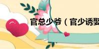 官总少爷(官少诱娶小萌妻)
