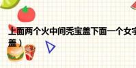 上面两个火中间秃宝盖下面一个女字(上面两个火中间秃宝盖)
