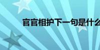 官官相护下一句是什么词(官官)