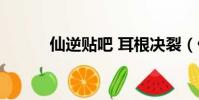 仙逆贴吧 耳根决裂(仙逆贴吧)