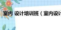 室内 设计培训班(室内设计培训班靠谱吗)
