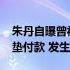 朱丹自曝曾被好友骗光积蓄或涉这笔1600万垫付款 发生了什么