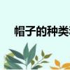 帽子的种类和名称及图片（帽子的种类）