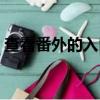 查看番外的入口是哪里（查看番外的入口是）
