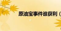 原油宝事件谁获利(原油宝)