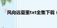 风向远夏里txt全集下载(风向远夏里)