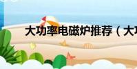大功率电磁炉推荐(大功率电磁炉)
