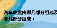 汽车底盘由哪几部分组成及作用(汽车底盘由哪几部分组成)