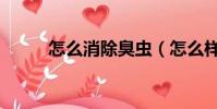 怎么消除臭虫(怎么样消灭臭虫)