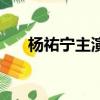 杨祐宁主演的电视剧有哪些（杨祐宁）