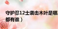 守护忍12士袭击木叶是哪几(守护忍十二士都有谁)