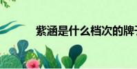 紫涵是什么档次的牌子(紫涵)