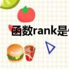 函数rank是什么意思（rank是什么意思）