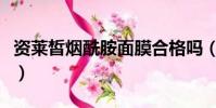 资莱皙烟酰胺面膜合格吗(资莱皙烟酰胺面膜)