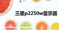 三星p2250w显示器(三星p2)