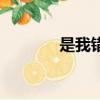 是我错了你（错是你痛是我）