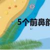 5个前鼻韵母怎么写（5个前鼻韵母）
