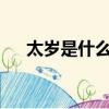 太岁是什么意思啊?（太岁是什么意思）