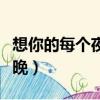 想你的每个夜晚下一句是什么（想你的每个夜晚）