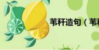 苇秆造句(苇秆)