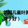 德国儿童叶黄素哪个牌子好（儿童叶黄素哪个牌子好）