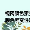 视网膜色素变性治疗的最新进展2023（视网膜色素变性治疗）