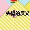 失望的反义词是什么词（失望的反义词）