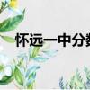 怀远一中分数线2023（怀远一中分数线）