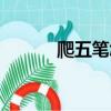 爬五笔怎么打（瓜五笔怎么打）