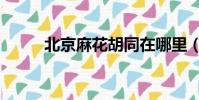 北京麻花胡同在哪里(北京麻花)