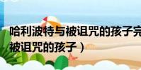 哈利波特与被诅咒的孩子完整版(哈利波特与被诅咒的孩子)